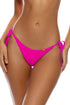 Luli Fama Pura Curiosidad Seamless Wavy Ruched Back Tie Side Bottom